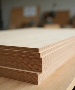 Peeled board